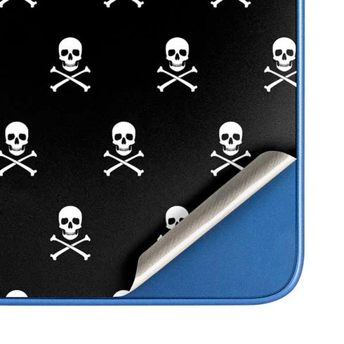 Skull and Crossbones (white) Moto G Play 4G (2024) Skin