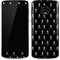 Skull and Crossbones (white) Moto G6 Skin