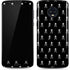Skull and Crossbones (white) Moto G6 Skin