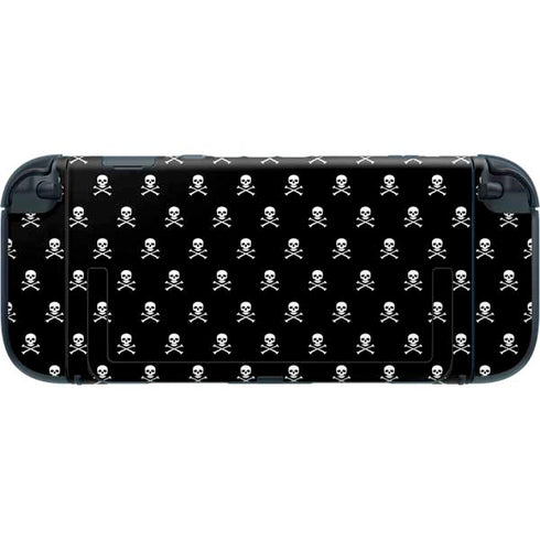 Skull and Crossbones (white) Nintendo Switch 2 (2025) with Joy-Con Skin