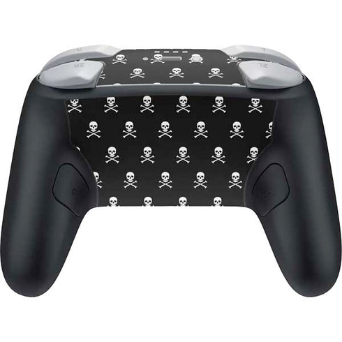 Skull and Crossbones (white) Nintendo Switch 2 (2025) Pro Controller Skin