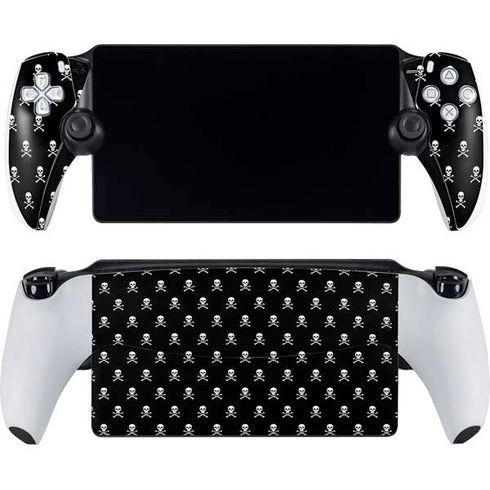 Skull and Crossbones (white) PlayStation Portal Remote Player Skin