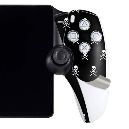 Skull and Crossbones (white) PlayStation Portal Remote Player Skin