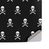 Skull and Crossbones (white) PS5 Pro Disk Console Skin
