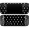 Skull and Crossbones (white) Steam Deck Handheld Gaming Computer OLED Skin