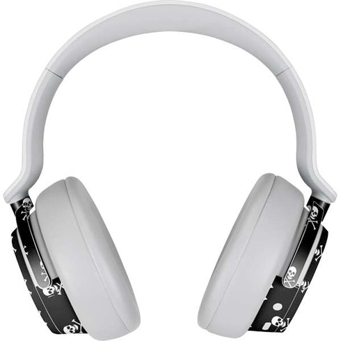 Skull and Crossbones (white) Surface Headphones Skin