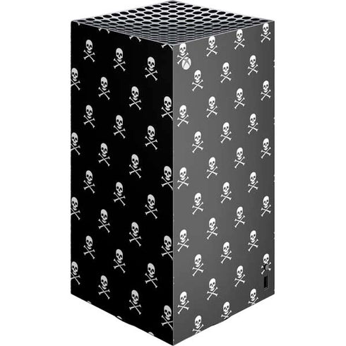 Skull and Crossbones (white) XBox Series X Digital Edition Console Skin