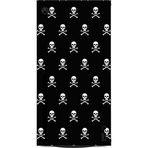 Skull and Crossbones (white) XBox Series X Digital Edition Console Skin