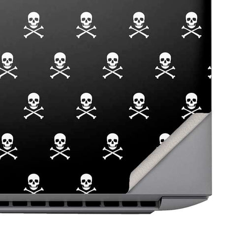 Skull and Crossbones (white) HP ZBook Fury 16 G10 Skin