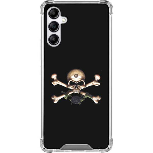 Alchemy Skull and Crossbones Gabb Phone 4 Clear Case