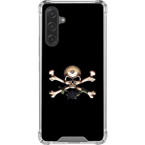 Alchemy Skull and Crossbones Galaxy A17 Clear Case