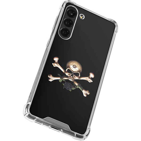 Alchemy Skull and Crossbones Galaxy S24 FE Clear Case