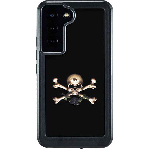 Alchemy Skull and Crossbones Galaxy S24 Plus Waterproof Case