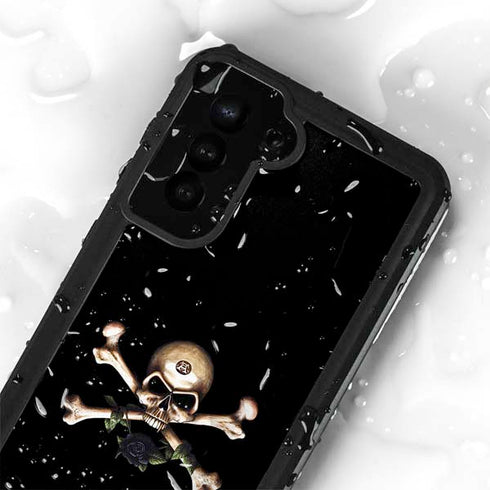 Alchemy Skull and Crossbones Galaxy S24 Plus Waterproof Case