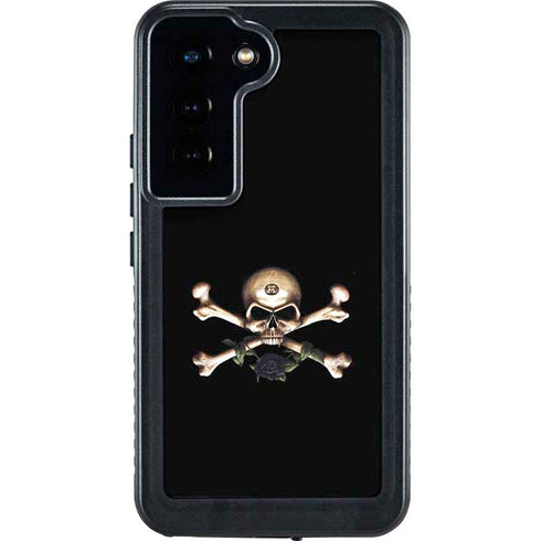 Alchemy Skull and Crossbones Galaxy S24 Waterproof Case