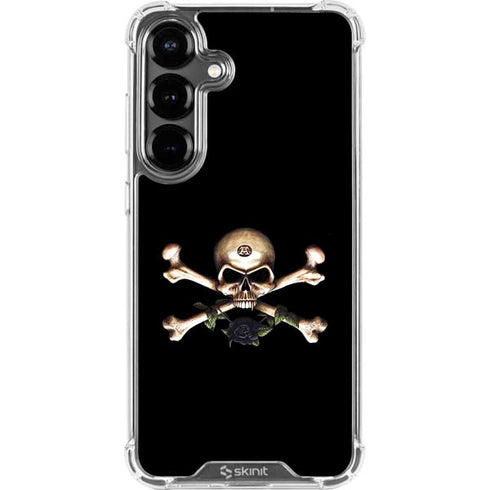 Alchemy Skull and Crossbones Galaxy S26 Plus Clear Case