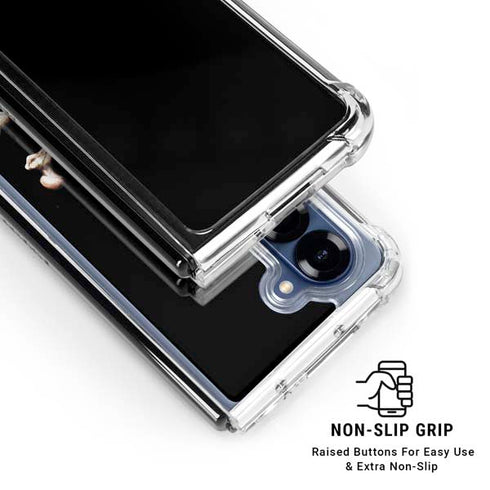 Alchemy Skull and Crossbones Galaxy Z Fold6 Clear Case
