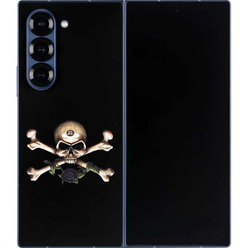 Alchemy Skull and Crossbones Galaxy Z Fold6 Skin