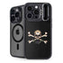 Alchemy Skull and Crossbones iPhone 14 Pro Kickstand Case