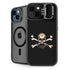 Alchemy Skull and Crossbones iPhone 15 Plus Kickstand Case
