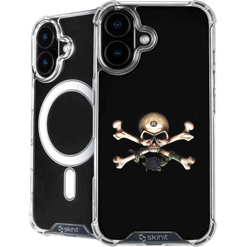 Alchemy Skull and Crossbones iPhone 16 Plus MagSafe Case