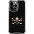 Alchemy Skull and Crossbones iPhone 16 Pro Clear Case