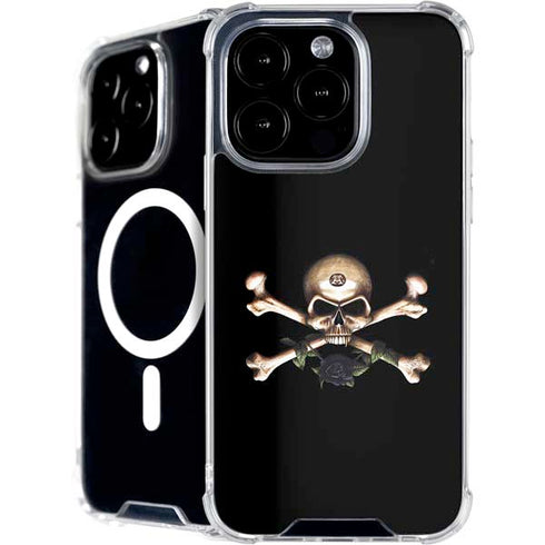 Alchemy Skull and Crossbones iPhone 16 Pro MagSafe Case