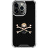 Alchemy Skull and Crossbones iPhone 16 Pro Max Clear Case