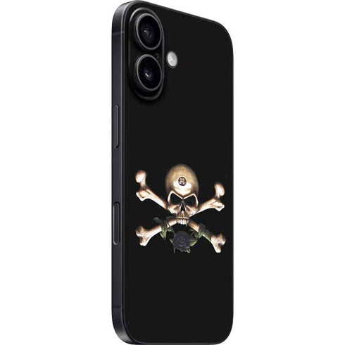 Alchemy Skull and Crossbones iPhone 16 Skin