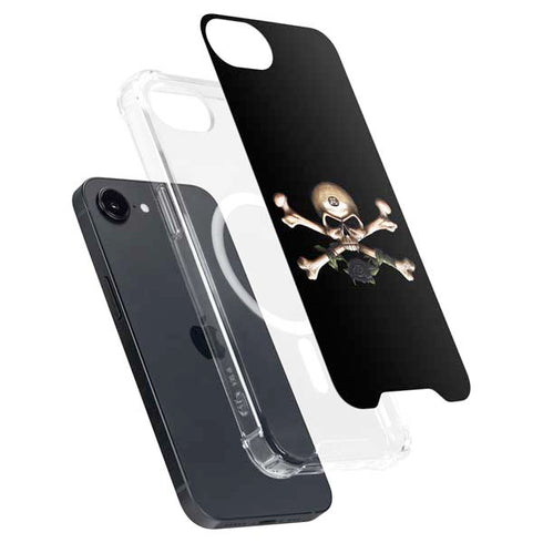 Alchemy Skull and Crossbones iPhone 16e MagSafe Case