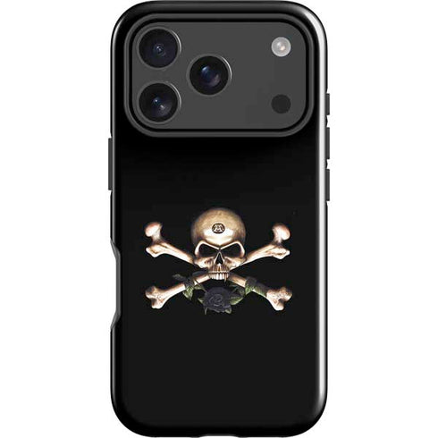 Alchemy Skull and Crossbones iPhone 18 Pro Impact Case