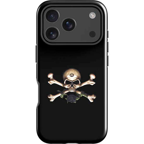 Alchemy Skull and Crossbones iPhone 18 Pro Max Impact Case