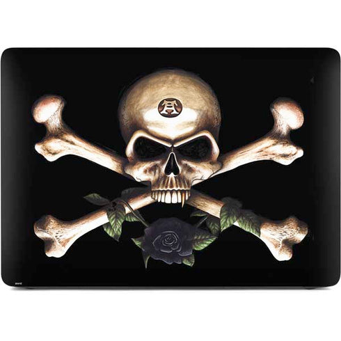 Alchemy Skull and Crossbones Apple MacBook Air Skin