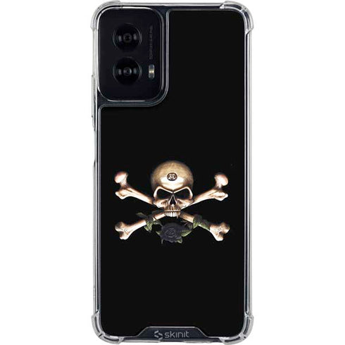 Alchemy Skull and Crossbones Moto G Power 5G (2024) Clear Case