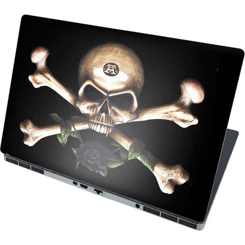 Alchemy Skull and Crossbones Dell Precision Skin