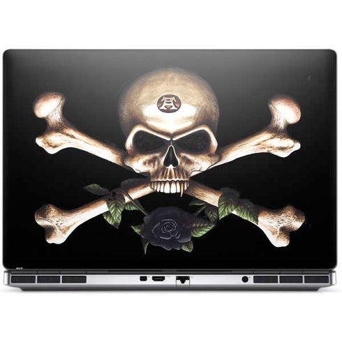 Alchemy Skull and Crossbones Dell Precision Skin