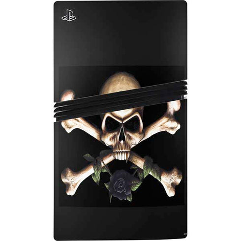 Alchemy Skull and Crossbones PS5 Pro Disk Console Skin