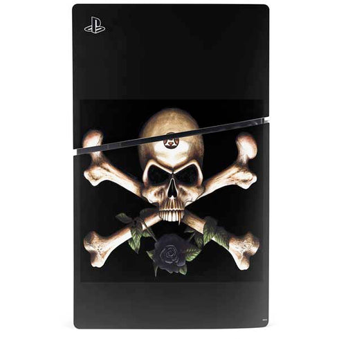 Alchemy Skull and Crossbones PS5 Slim Digital Edition Console Skin