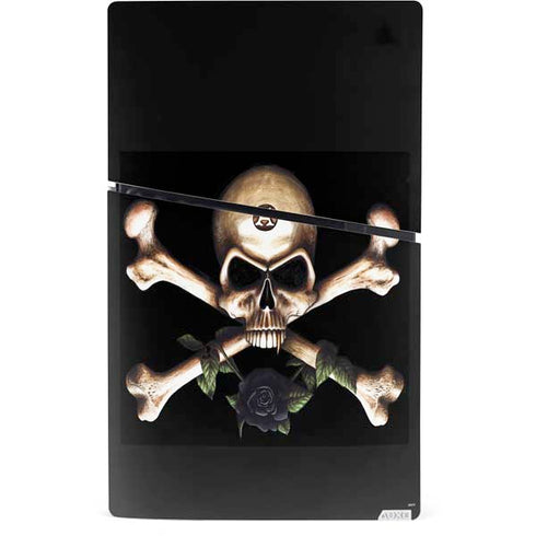 Alchemy Skull and Crossbones PS5 Slim Digital Edition Console Skin