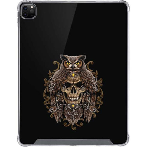 Skull and Owl by Sarah Richter iPad Cases