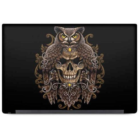 Skull and Owl by Sarah Richter Dell Latitude Skin