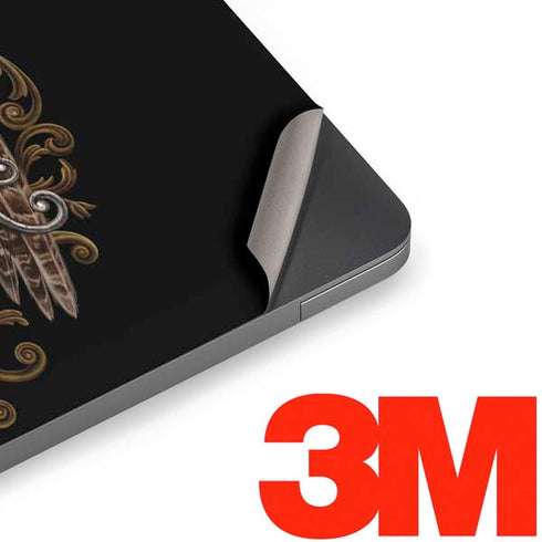 Skull and Owl by Sarah Richter Apple MacBook Air Skin