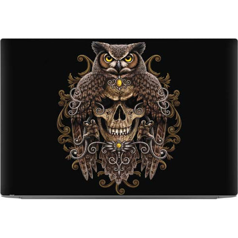 Skull and Owl by Sarah Richter Dell XPS Skin