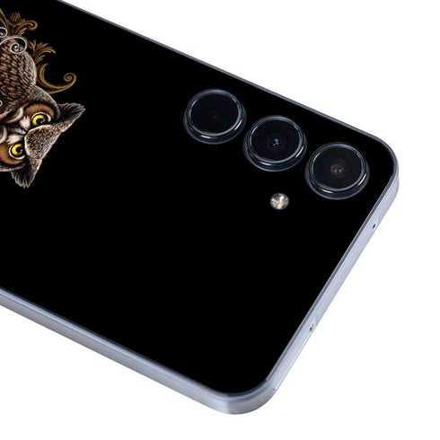Skull and Owl by Sarah Richter Galaxy A36 5G Skin