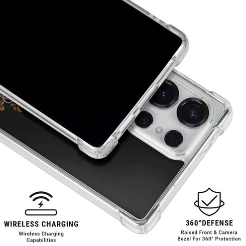 Skull and Owl by Sarah Richter Galaxy S25 Ultra Clear Case