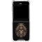 Skull and Owl by Sarah Richter Galaxy Z Flip6 Clear Case