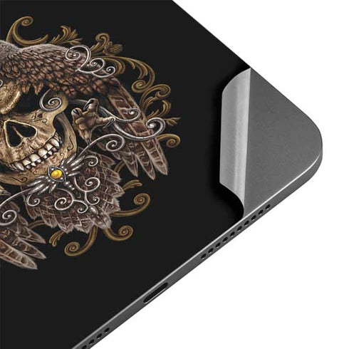 Skull and Owl by Sarah Richter Apple iPad Mini Skin