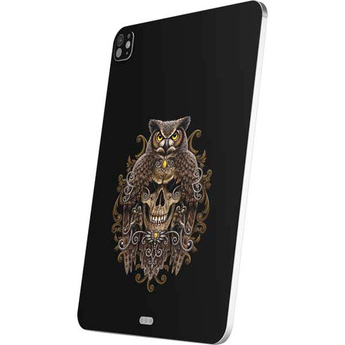 Skull and Owl by Sarah Richter iPad Pro 13in M4 (2024) Skin
