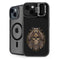 Skull and Owl by Sarah Richter iPhone 13 Kickstand Case
