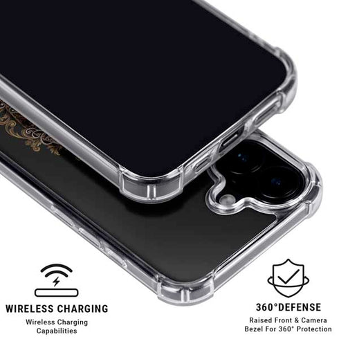 Skull and Owl by Sarah Richter iPhone 16 MagSafe Case